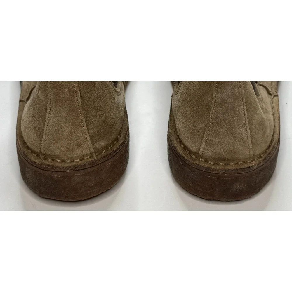 Astorflex Men's Handmade Bitflex‎ Brown Suede Chelsea Boots Size EU 42 - US 9